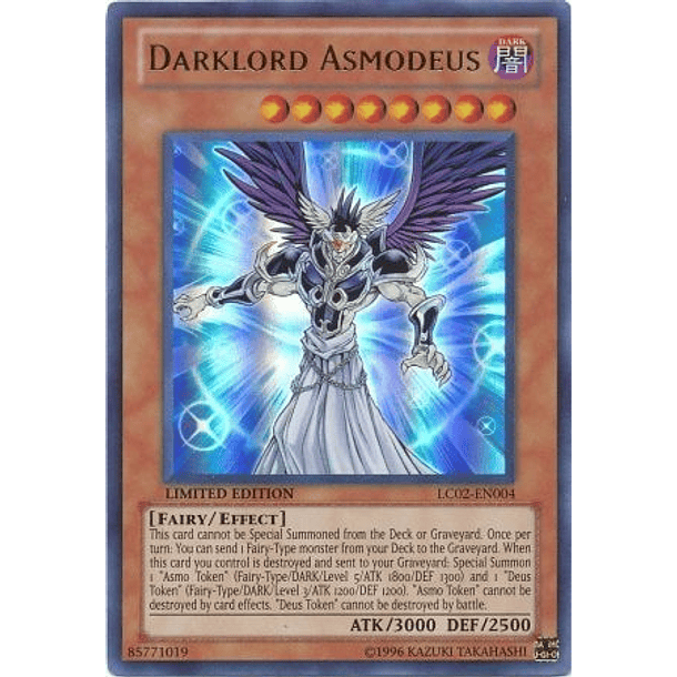 Darklord Asmodeus - LC02-EN004 - Ultra Rare Limited Edition