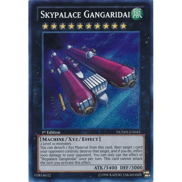 Skypalace Gangaridai - NUMH-EN045 - Secret Rare