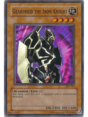 Gearfried the Iron Knight - PSV-101 - Super Rare 1st Edition (LP)