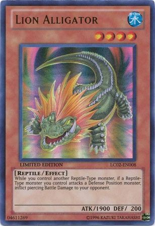 Lion Alligator - LC02-EN008 - Ultra Rare Limited Edition 1