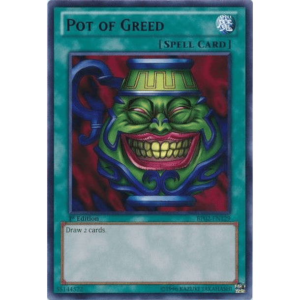 Pot of Greed - BP02-EN129 - Rare 