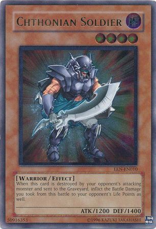 Ultimate Rare - Chthonian Soldier - EEN-EN010 1