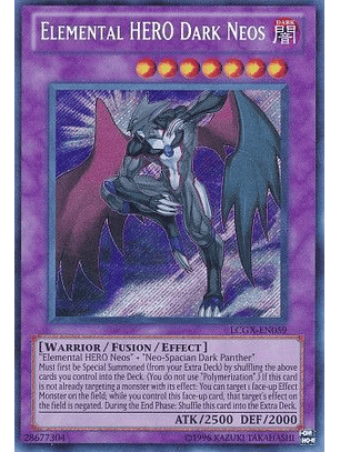 Elemental Hero Dark Neos - LCGX-EN059 - Secret Rare