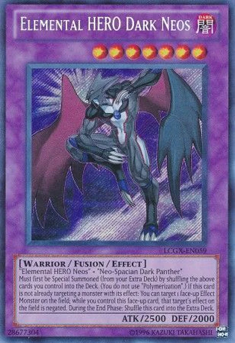 Elemental Hero Dark Neos - LCGX-EN059 - Secret Rare