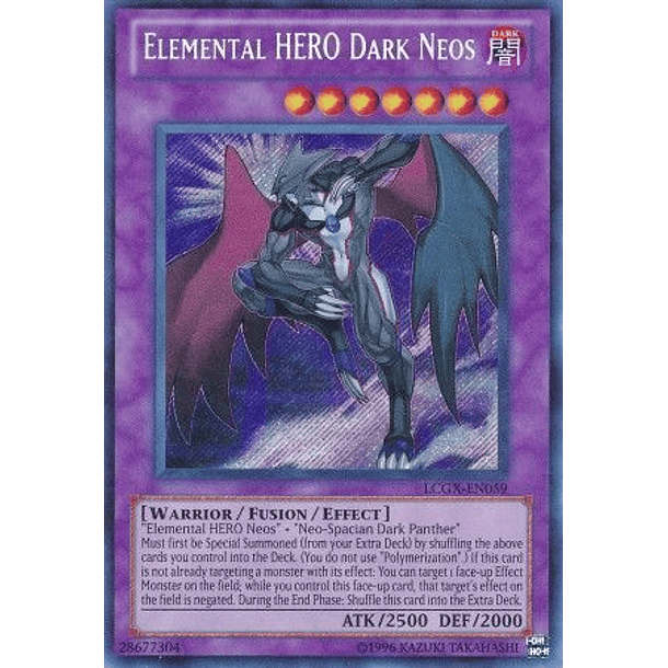 Elemental Hero Dark Neos - LCGX-EN059 - Secret Rare