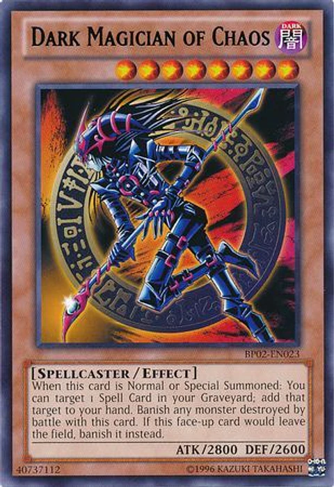 Dark Magician of Chaos - BP02-EN023 - Rare 