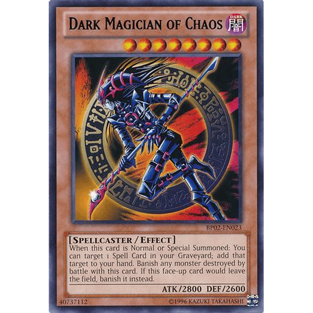 Dark Magician of Chaos - BP02-EN023 - Rare 