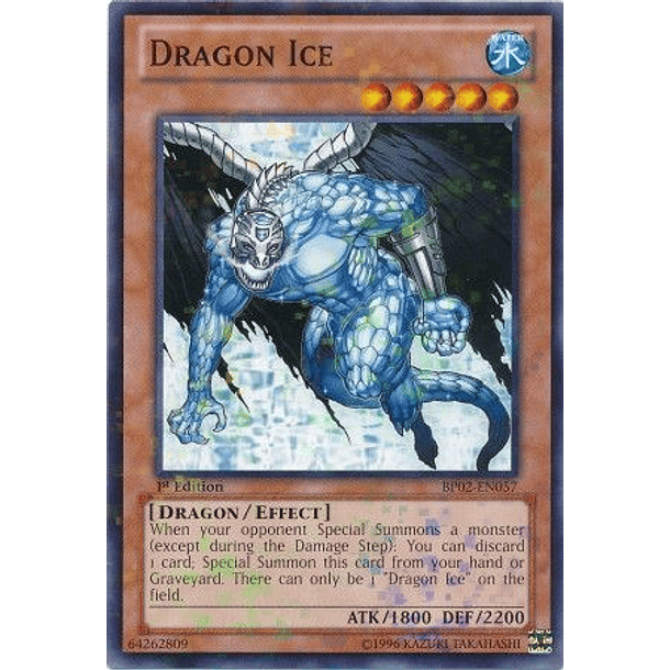 Dragon Ice - BP02-EN057 - Mosaic Rare