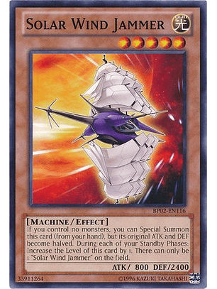 Solar Wind Jammer - BP02-EN116 - Common