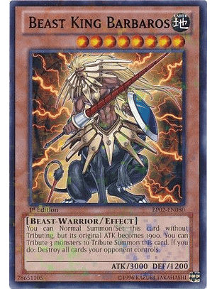 Beast King Barbaros - BP02-EN080 - Mosaic Rare