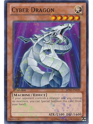 Cyber Dragon - BP02-EN039 - Mosaic Rare