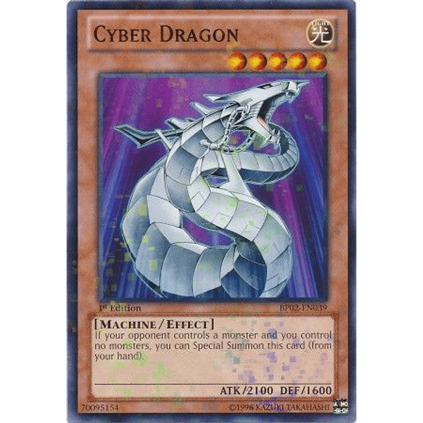 Cyber Dragon - BP02-EN039 - Mosaic Rare