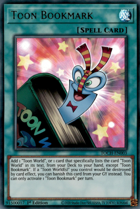Toon Bookmark - TOCH-EN003 - Ultra Rare 1