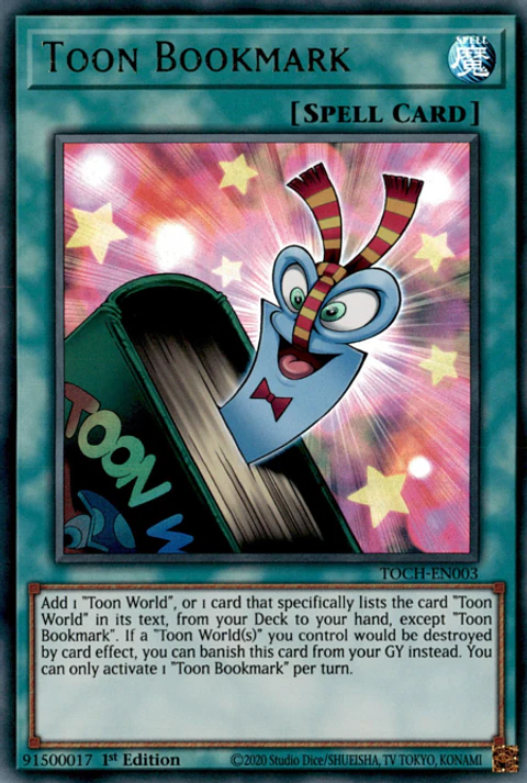 Toon Bookmark - TOCH-EN003 - Ultra Rare