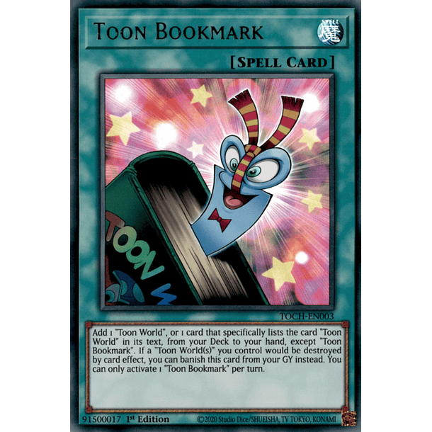Toon Bookmark - TOCH-EN003 - Ultra Rare