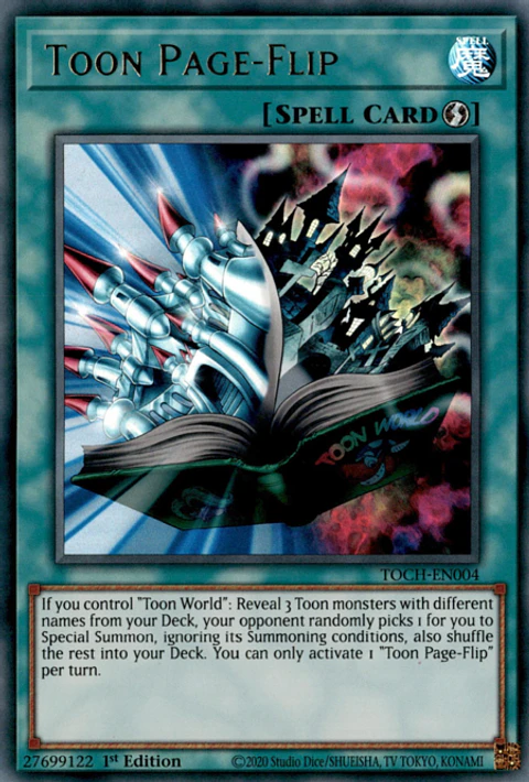 Toon Page-Flip - TOCH-EN004 - Ultra Rare