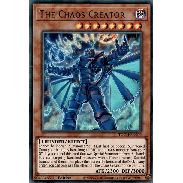 The Chaos Creator - TOCH-EN006 - Ultra Rare