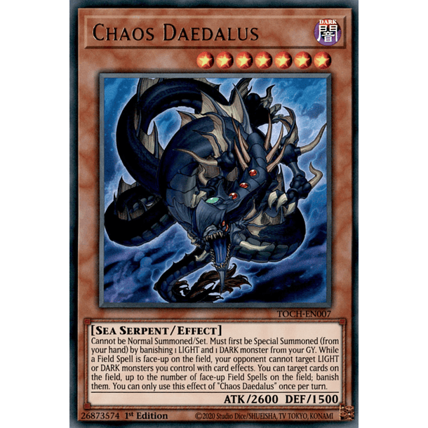 Chaos Daedalus - TOCH-EN007 - Ultra Rare