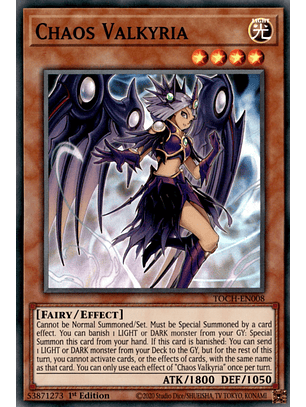 Chaos Valkyria - TOCH-EN008 - Super Rare