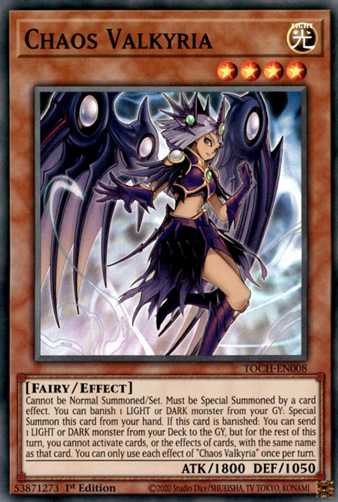 Chaos Valkyria - TOCH-EN008 - Super Rare