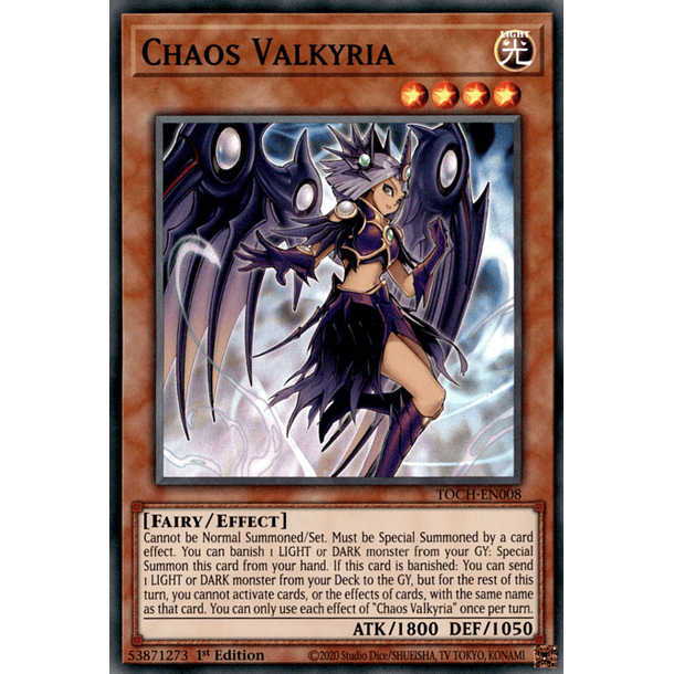 Chaos Valkyria - TOCH-EN008 - Super Rare