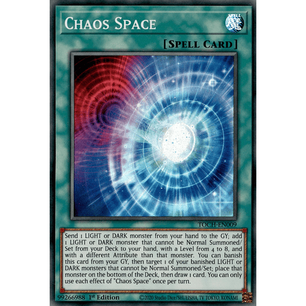 Chaos Space - TOCH-EN009 - Super Rare