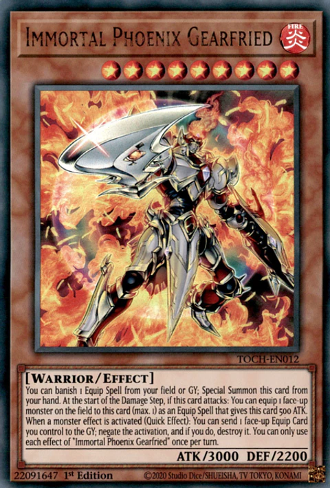Immortal Phoenix Gearfried - TOCH-EN012 - Ultra Rare 