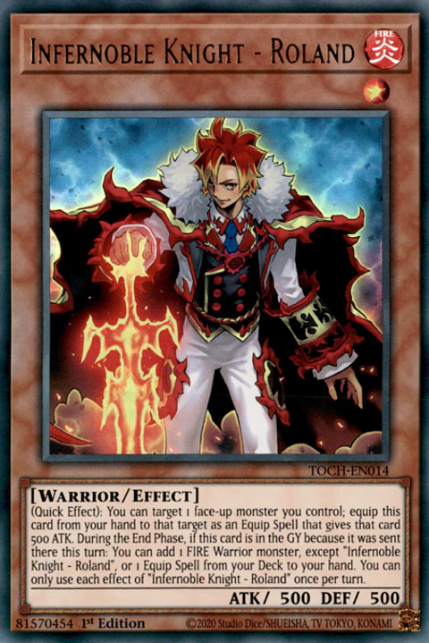 Infernoble Knight - Roland - TOCH-EN014 - Ultra Rare
