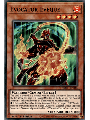 Evocator Eveque - TOCH-EN015 - Super Rare