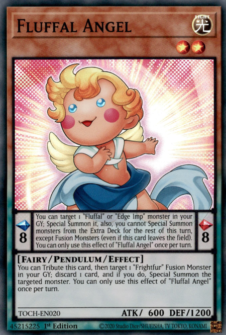 Fluffal Angel - TOCH-EN020 - Super Rare  1