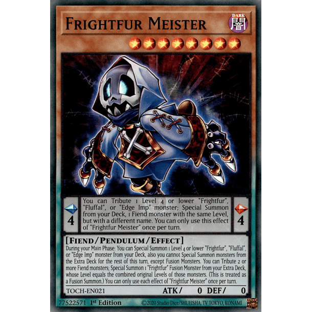 Frightfur Meister - TOCH-EN021 - Super Rare