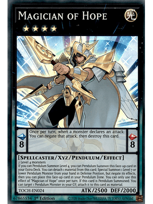 Magician of Hope - TOCH-EN024 - Super Rare
