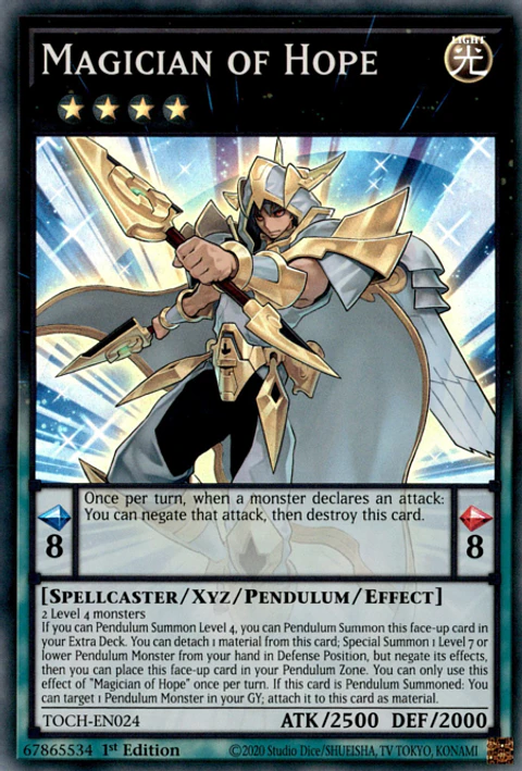 Magician of Hope - TOCH-EN024 - Super Rare