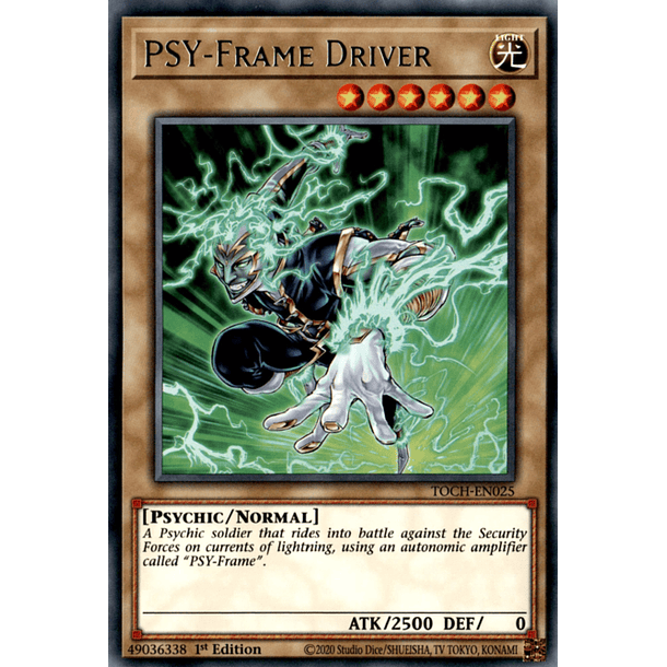 PSY-Frame Driver - TOCH-EN025 - Rare