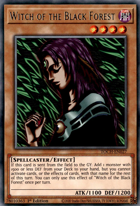 Witch of the Black Forest - TOCH-EN027 - Rare