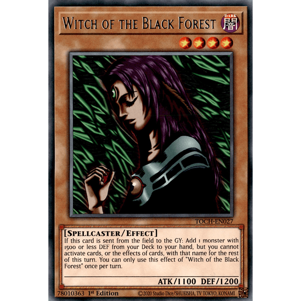 Witch of the Black Forest - TOCH-EN027 - Rare