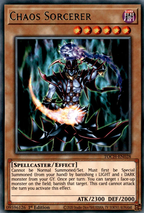 Chaos Sorcerer - TOCH-EN028 - Rare 