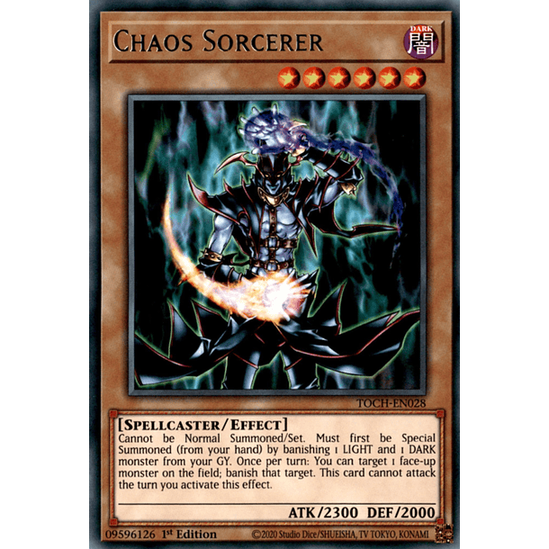 Chaos Sorcerer - TOCH-EN028 - Rare 