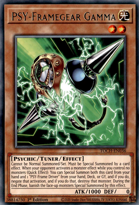 PSY-Framegear Gamma - TOCH-EN036 - Rare