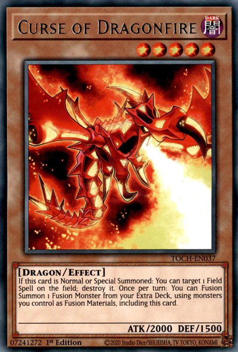 Curse of Dragonfire - TOCH-EN037 - Rare