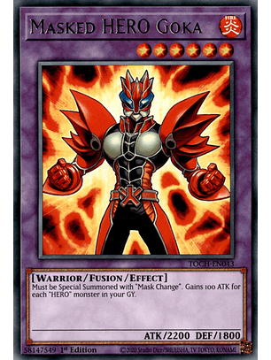 Masked HERO Goka - TOCH-EN043 - Rare