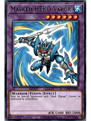 Masked HERO Vapor - TOCH-EN044 - Rare