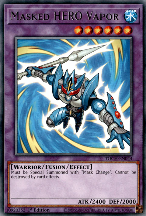 Masked HERO Vapor - TOCH-EN044 - Rare