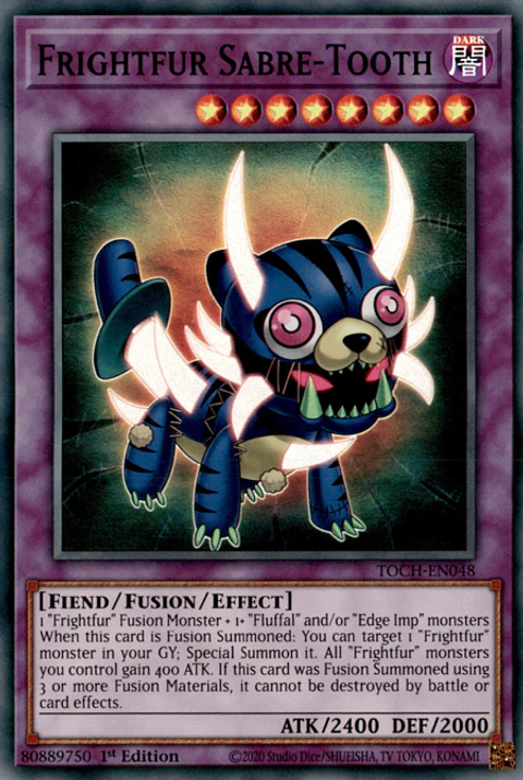 Frightfur Sabre-Tooth - TOCH-EN048 - Super Rare
