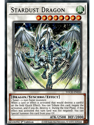 Stardust Dragon - TOCH-EN050 - Rare