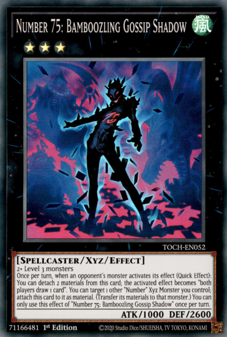 Number 75: Bamboozling Gossip Shadow - TOCH-EN052 - Super Rare 1