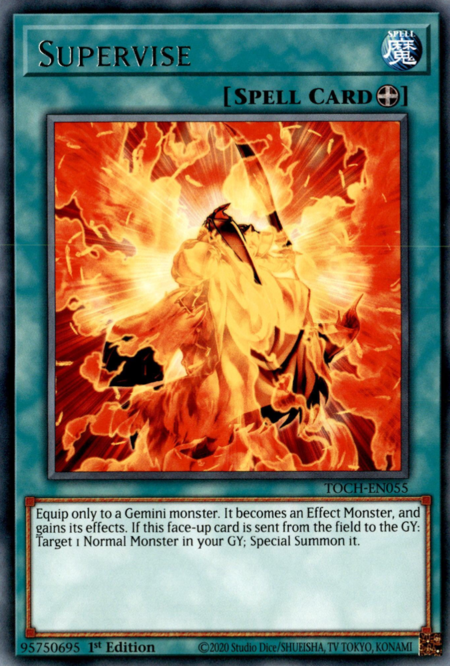 Supervise - TOCH-EN055 - Rare 1