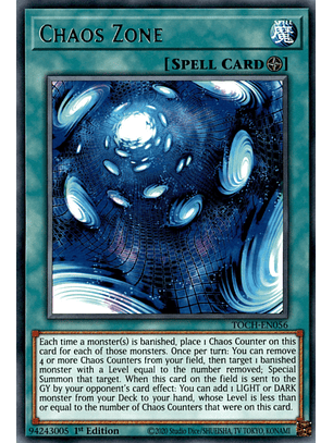 Chaos Zone - TOCH-EN056 - Rare