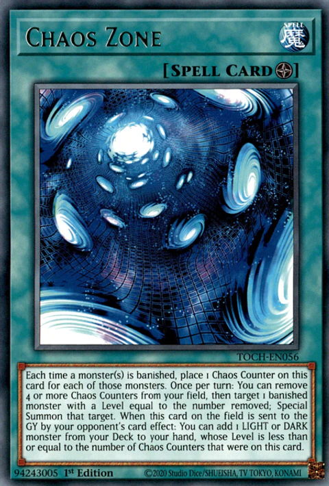 Chaos Zone - TOCH-EN056 - Rare