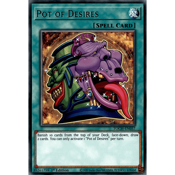 Pot of Desires - TOCH-EN057 - Rare